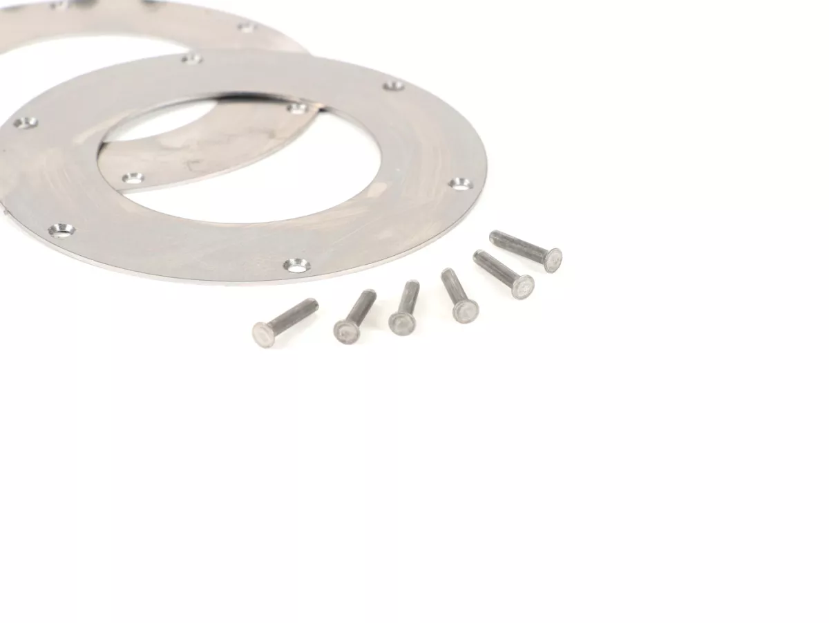 Primary gear -BGM PRO- Vespa Wideframe VM, VN, VL, VB, GS150 (VS5 102950-), Largeframe VNA, VNB, VBA, VBB, VGLA, VGLB, VNC (-011000) - incl. primary gear repair kit BGM PRO reinforced - 63 tooth (straight)