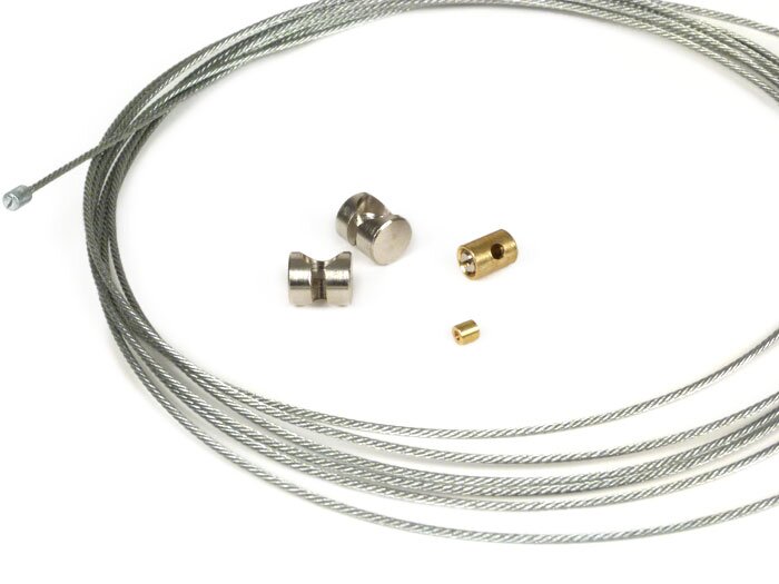 Cable set -BGM ORIGINAL, PE inner liner- Lambretta DL, GP
