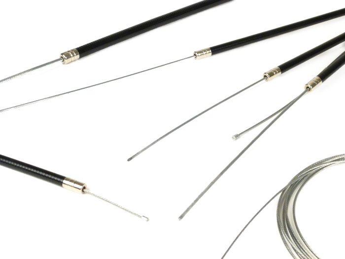 Cable set -BGM ORIGINAL, PE inner liner- Lambretta DL, GP