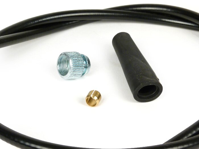 Snelheidsmeter kabel -BGM ORIGINEEL- Italiaanse snelheidsmeters Lambretta DL, GP