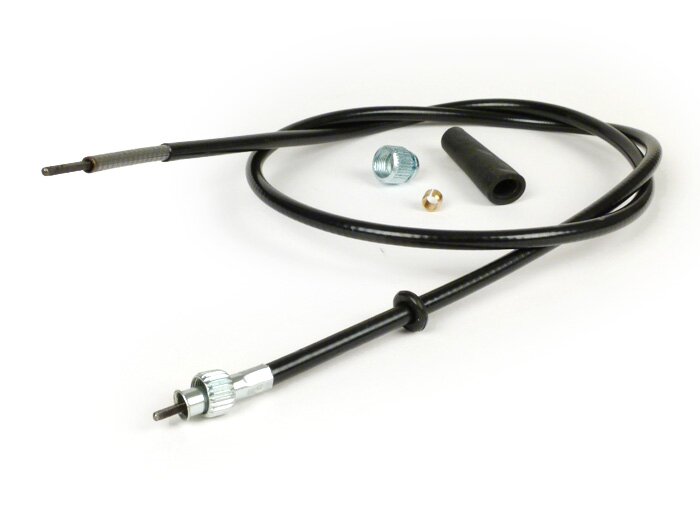 Snelheidsmeter kabel -BGM ORIGINEEL- Italiaanse snelheidsmeters Lambretta DL, GP
