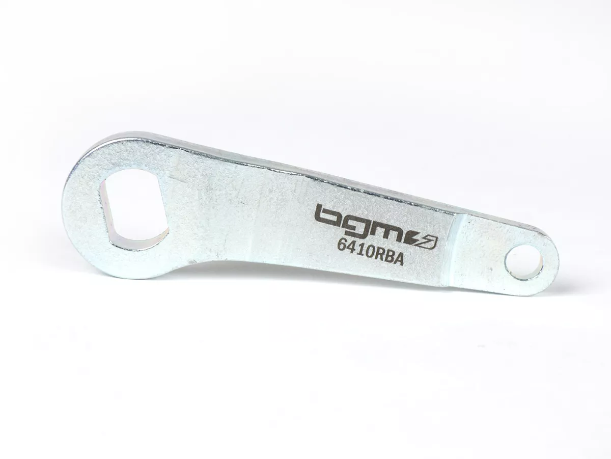 Brake arm rear silver -BGM ORIGINAL, long version (length=83mm, factory fitted on 200ccm)- Vespa PX200, Rally200 - also suitable for Vespa Largeframe PX80, PX125, PX150, GL150, GT125/GTR125, TS125, Sprint150, Rally180, VNA, VNB, VBA, VBB, Super (VNC/VBC),