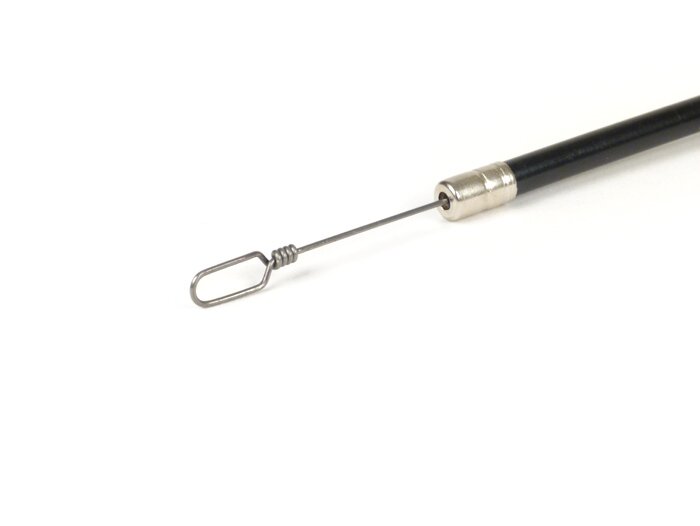 Choke cable -BGM ORIGINAL- Vespa PX (-1984), Rally180 (VSD1T),  Rally200 (VSE1T), Sprint150 (VLB1T), GT125 (VNL2T), GTR (VNL2T), TS125 (VNL3T), GL150 (VLA1T) - black