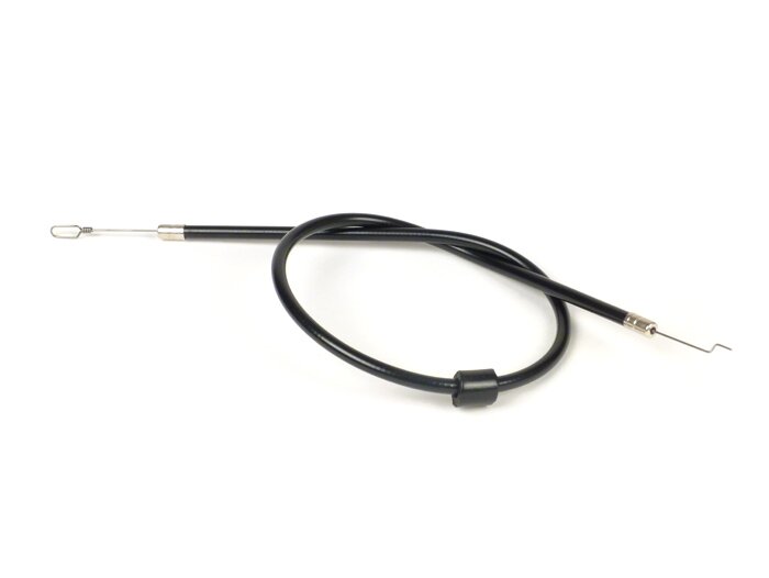 Choke cable -BGM ORIGINAL- Vespa PX (-1984), Rally180 (VSD1T),  Rally200 (VSE1T), Sprint150 (VLB1T), GT125 (VNL2T), GTR (VNL2T), TS125 (VNL3T), GL150 (VLA1T) - black