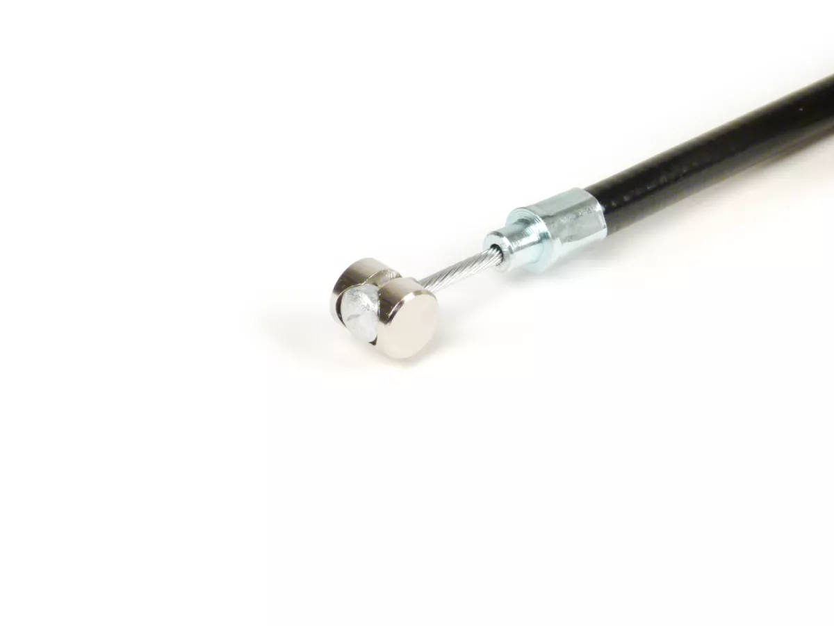Front brake cable -BGM ORIGINAL- Vespa PX EFL (1984-1997), T5 125cc - complete - black