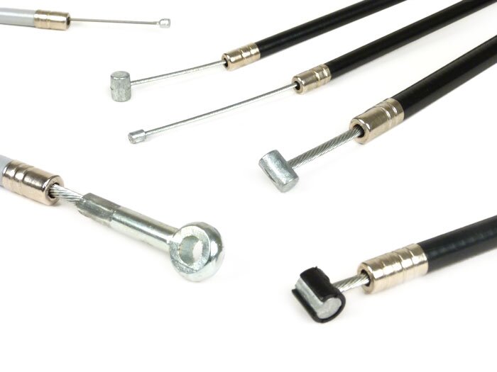 Set câbles -BGM ORIGINAL, âme avec guidage en PE- Vespa PK XL2 - sans cable de vitesse