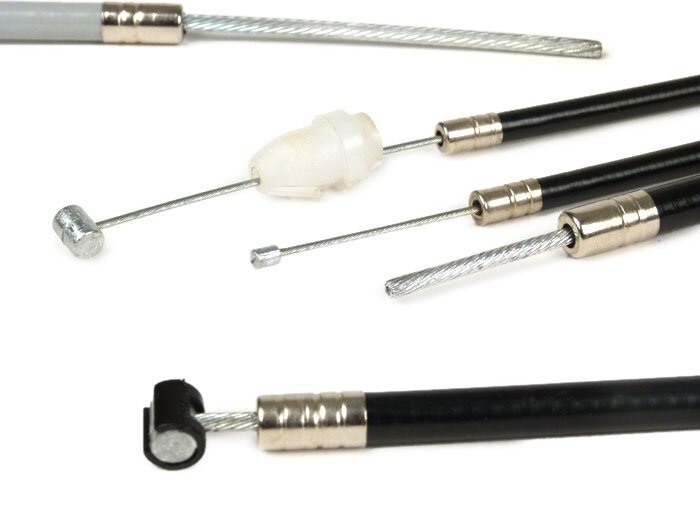 Set câbles -BGM ORIGINAL, âme avec guidage en PE- Vespa PK XL2 - sans cable de vitesse