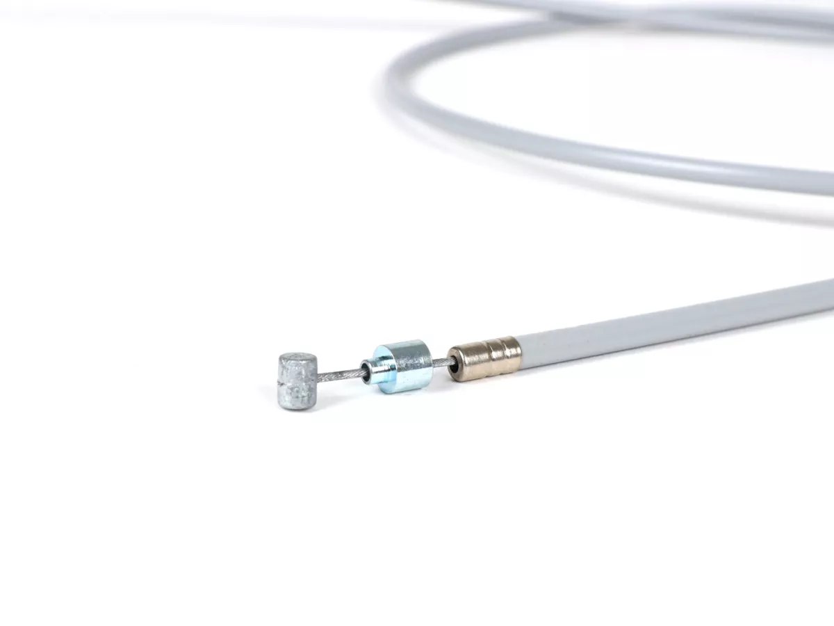 Cavo dell'acceleratore -BGM ORIGINAL- Vespa V50, PV125, ET3 - per modelli con supporto del cavo dell'acceleratore nel manubrio in metallo