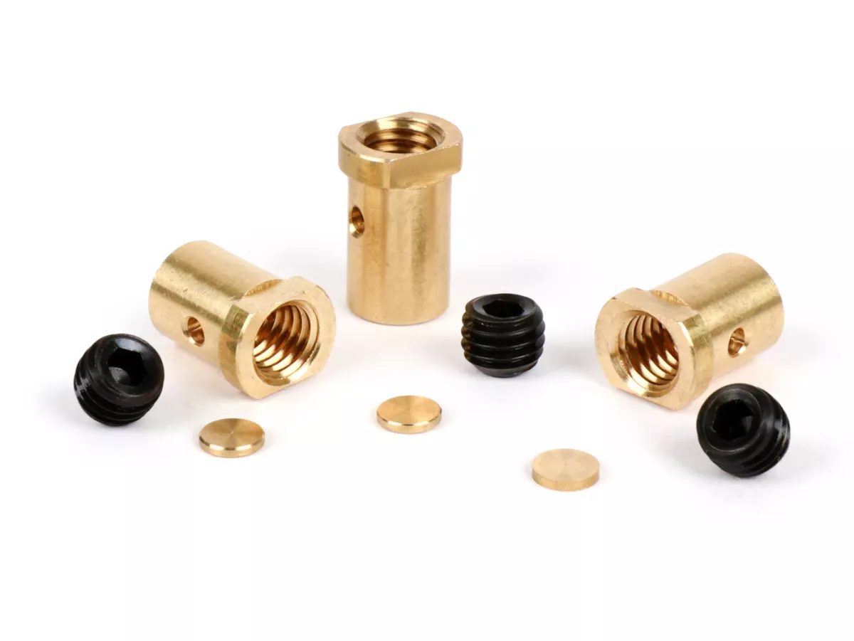Set nipel penjepit / nipel sekrup -BGM PRO Oversize- Lambretta LI, LIS, SX, TV (seri 2-3), DL, GP