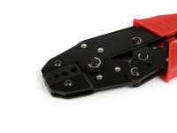Pinza per crimpare con funzione di cricchetto -BGM PRO- per terminali guaina esterna cavo Ø=4mm, Ø=5mm, Ø=6mm