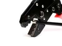 Pinza per crimpare con funzione di cricchetto -BGM PRO- per terminali guaina esterna cavo Ø=4mm, Ø=5mm, Ø=6mm