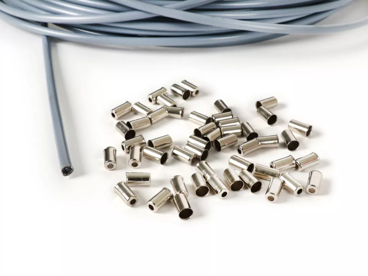 Cable hose -BGM ORIGINAL, PE inner liner- Ø outer = 6mm (L=25m) - grey