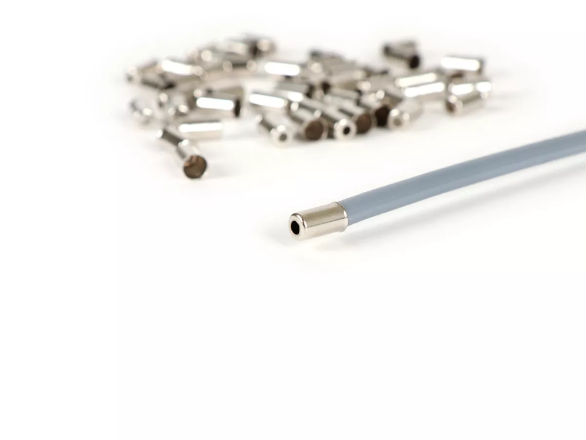Cable hose -BGM ORIGINAL, PE inner liner- Ø outer = 6mm (L=25m) - grey