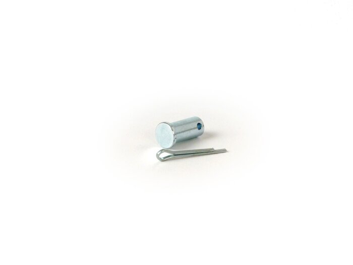Clevis pin Ø=5.4x11mm with splint, rear brake -BGM ORIGINAL- Vespa V50, 50N, PV125, ET3, PK S, PK XL1, PK XL2, ETS, VNA, VNB, VBA, VBB, Super, GL, GT, GTR, TS, Sprint, GS, SS, Rally, PX