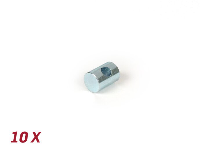 Tonne Bremszug Ø=12x17mm -BGM ORIGINAL- Vespa vorne PK, PX(1984-1998), PK/PX hinten zur Umrüstung, T5 125ccm, ET2, ET4, LX, LXV, S, Sprint 4T, Primavera 4T, Gilera Runner DT, Piaggio Fly, Hexagon, Liberty, NRG, Quartz, Sfera, Skipper,SKR, TPH, Zip - 10 St