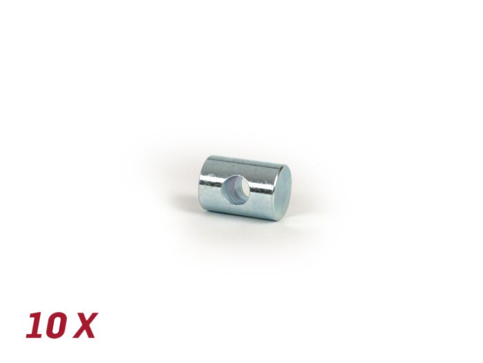 Tonne Bremszug Ø=12x17mm -BGM ORIGINAL- Vespa vorne PK, PX(1984-1998), PK/PX hinten zur Umrüstung, T5 125ccm, ET2, ET4, LX, LXV, S, Sprint 4T, Primavera 4T, Gilera Runner DT, Piaggio Fly, Hexagon, Liberty, NRG, Quartz, Sfera, Skipper,SKR, TPH, Zip - 10 St