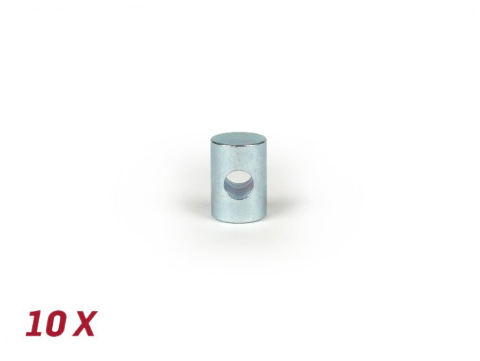 Tonne Bremszug Ø=12x17mm -BGM ORIGINAL- Vespa vorne PK, PX(1984-1998), PK/PX hinten zur Umrüstung, T5 125ccm, ET2, ET4, LX, LXV, S, Sprint 4T, Primavera 4T, Gilera Runner DT, Piaggio Fly, Hexagon, Liberty, NRG, Quartz, Sfera, Skipper,SKR, TPH, Zip - 10 St