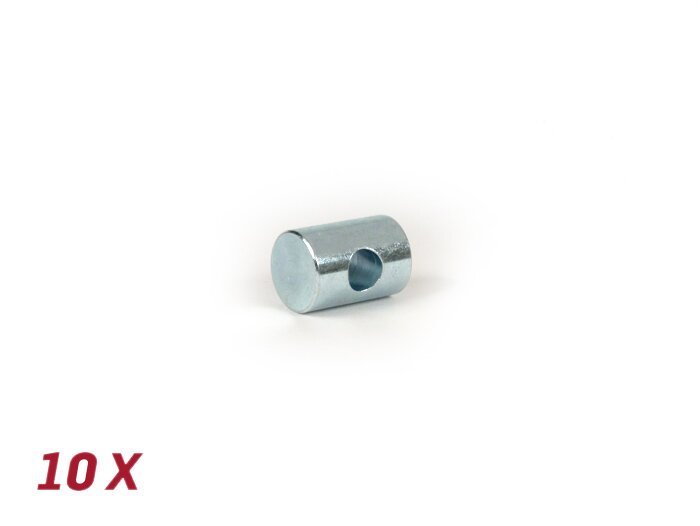 Tonne Bremszug Ø=12x17mm -BGM ORIGINAL- Vespa vorne PK, PX(1984-1998), PK/PX hinten zur Umrüstung, T5 125ccm, ET2, ET4, LX, LXV, S, Sprint 4T, Primavera 4T, Gilera Runner DT, Piaggio Fly, Hexagon, Liberty, NRG, Quartz, Sfera, Skipper,SKR, TPH, Zip - 10 St