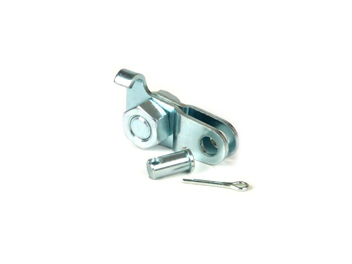 Front brake cable clamp set -BGM ORIGINAL- all Vespa models (-1981), Vespa PX (-1984)