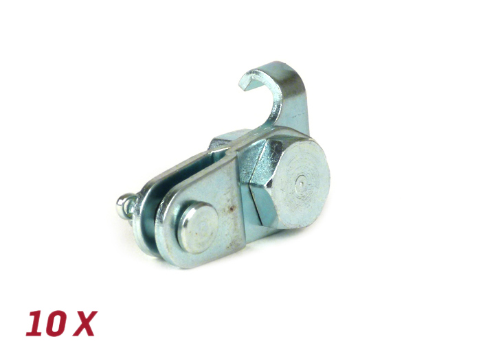 Klemplaat set voorrem -BGM ORIGINEEL- Vespa alle modellen (-1981), PX (-1984) - 10 stuks