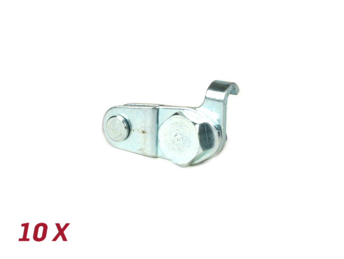 Klemplaat set voorrem -BGM ORIGINEEL- Vespa alle modellen (-1981), PX (-1984) - 10 stuks
