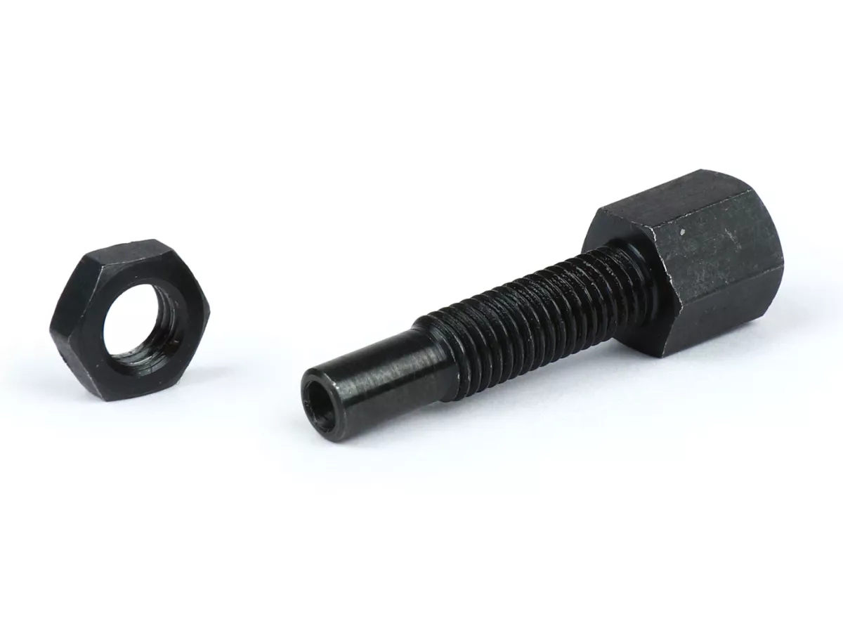 Justeringsskruv M7 x 30mm (Ø insida=8,2mm) -BGM ORIGINAL- (används för kopplingsvajer Vespa PK XL, Vespa PK XL2)