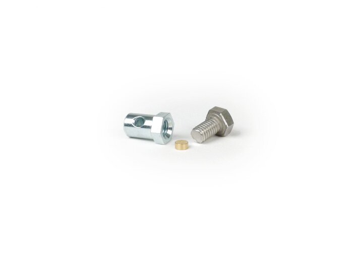 Nipplo di serraggio / nipplo a vite -BGM ORIGINAL- Ø=7.0x12.5mm- Vespa PK XL2, Vespa Cosa - 10 pezzi