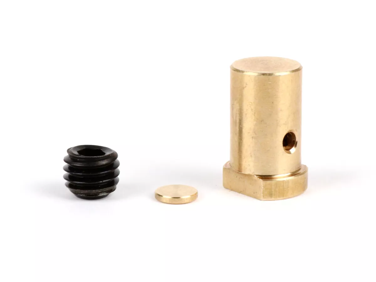 Klemnippel / schroefnippel lang -BGM PRO Overmaat Ø=10.1x16.25mm- Lambretta LI, LIS, SX, TV (series 2-3), DL, GP