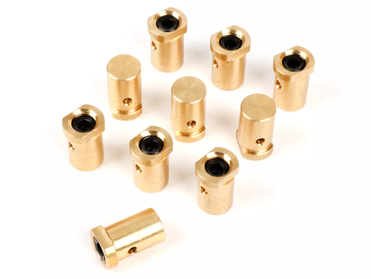 Klemnippel / schroefnippel lang -BGM PRO Overmaat Ø=10.1x16.25mm- Lambretta LI, LIS, SX, TV (series 2-3), DL, GP - 10 stuks