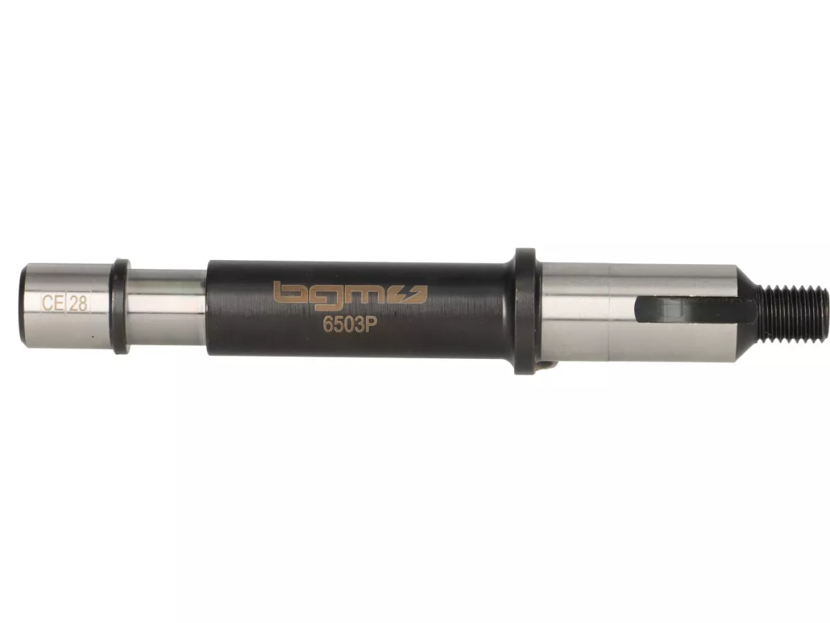 Hulpas as -BGM ORIGINEEL- Vespa PX125, PX150, PX200, Cosa, T5 125cc - Lager zitting: Ø=15mm, bus: Ø=13mm, lengte: 121mm