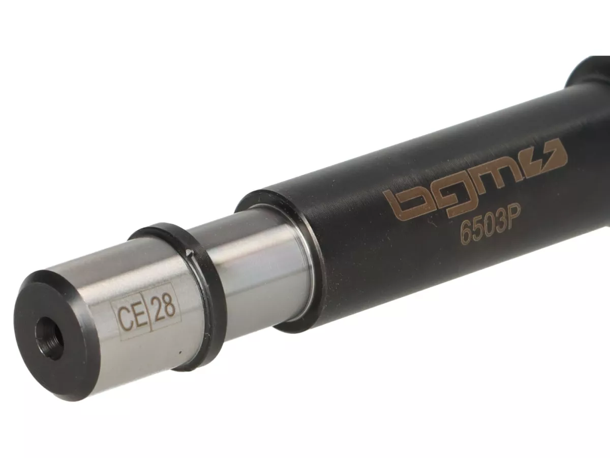 Hulpas as -BGM ORIGINEEL- Vespa PX125, PX150, PX200, Cosa, T5 125cc - Lager zitting: Ø=15mm, bus: Ø=13mm, lengte: 121mm