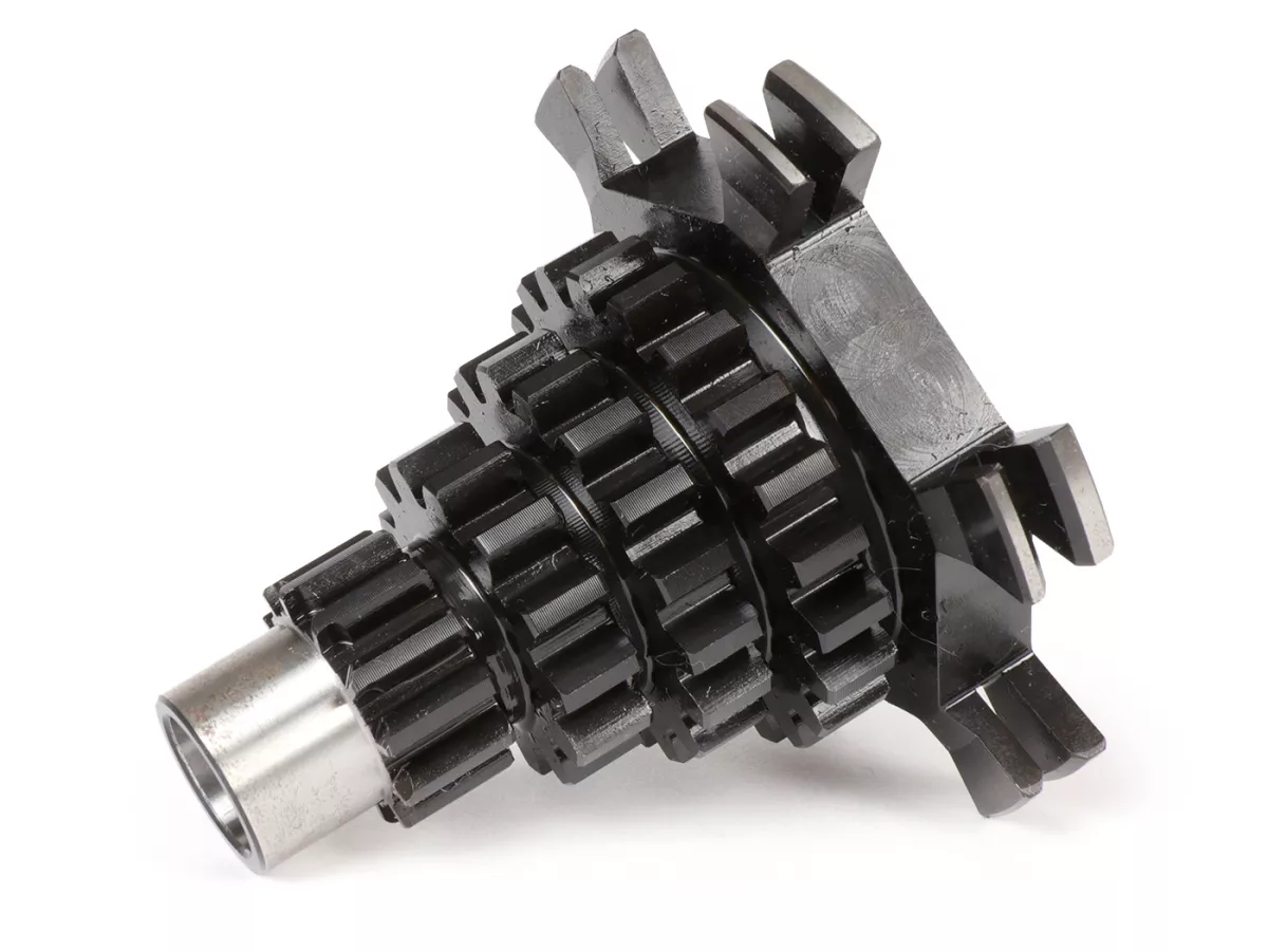 Gear cluster -BGM PRO- Vespa PX200, Rally200 - 12-13-17-21 - Gradation like standard gearbox