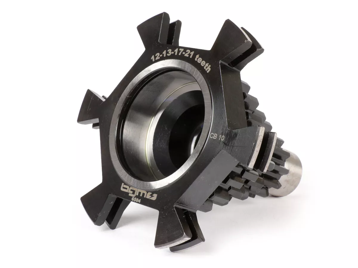 Gear cluster -BGM PRO- Vespa PX200, Rally200 - 12-13-17-21 - Gradation like standard gearbox