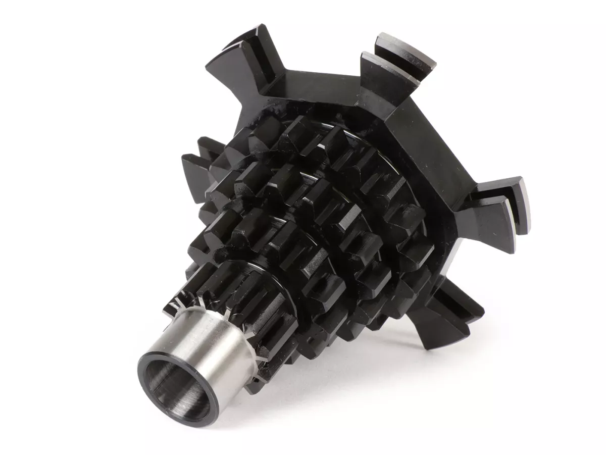 Gear cluster -BGM PRO- Vespa PX200, Rally200 - 12-13-17-20 - short 4th gear