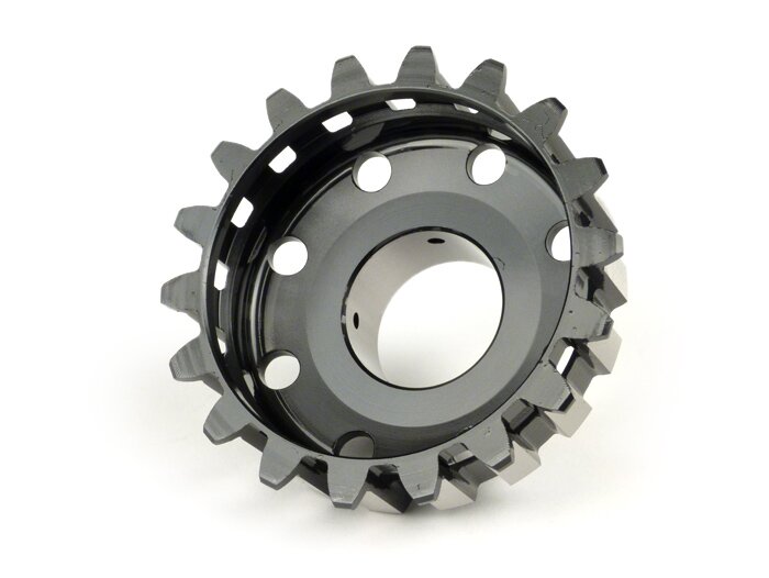 Clutch sprocket -BGM PRO- Vespa Cosa2, PX (1995-), BGM Superstrong, Superstrong CR - (for 64/65 tooth primary gear, helical) - 22 tooth