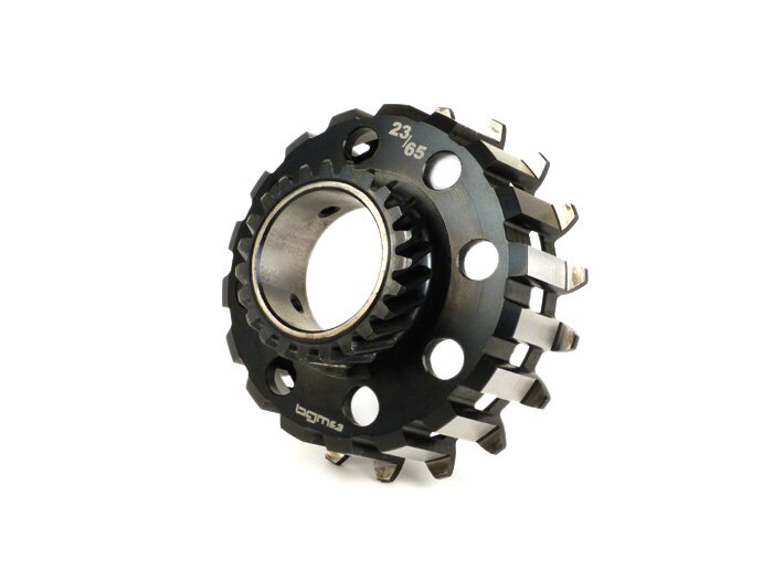 Clutch sprocket -BGM PRO- Vespa Cosa2, PX (1995-), BGM Superstrong, Superstrong CR - (for 64/65 tooth primary gear, helical) - 23 tooth