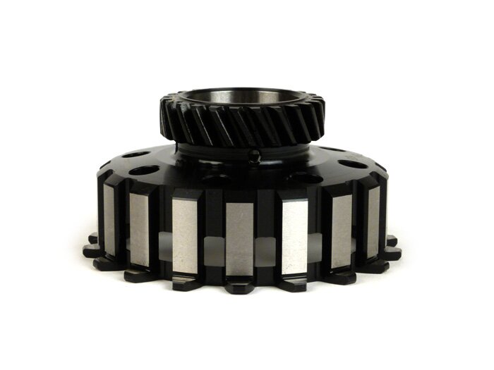Clutch pinion -BGM PRO- Vespa Cosa2, PX (1995-), BGM Superstrong, Superstrong CR - (for 64/65 tooth primary wheel, helical cut) - 24 teeth