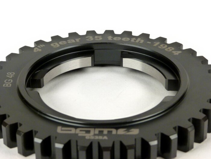 Pignon 4ème vitesse -BGM PRO, type PX (-1984)- Vespa PX200 (-1984), Rally180/200 - 4ème longue pour PX125-150 (1982-1984) - 35 dents