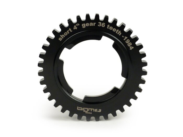 tandwiel 4 -BGM PRO, type oud- Vespa PX125-150 (1982-1984) - korte 4e versnelling voor Vespa PX200 (-1984), Rally180/200 - 36 tanden