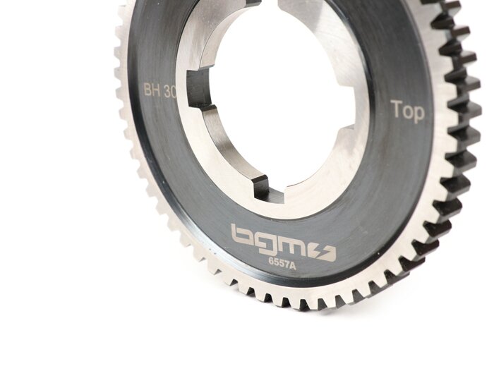 Pignon 1ère vitesse -BGM PRO, type PX (-1984)- Vespa PX200 (-1984), Rally180/200 - 1ère longue pour PX125-150 (1982-1984) - 57 dents