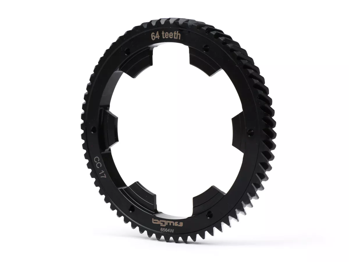 Primair wiel - BGM PRO - Vespa Wideframe VM, VN, VL, VB, GS150 (VS5 102950-), Largeframe VNA, VNB, VBA, VBB, VGLA, VGLB, VNC (-011000) - 64 tanden