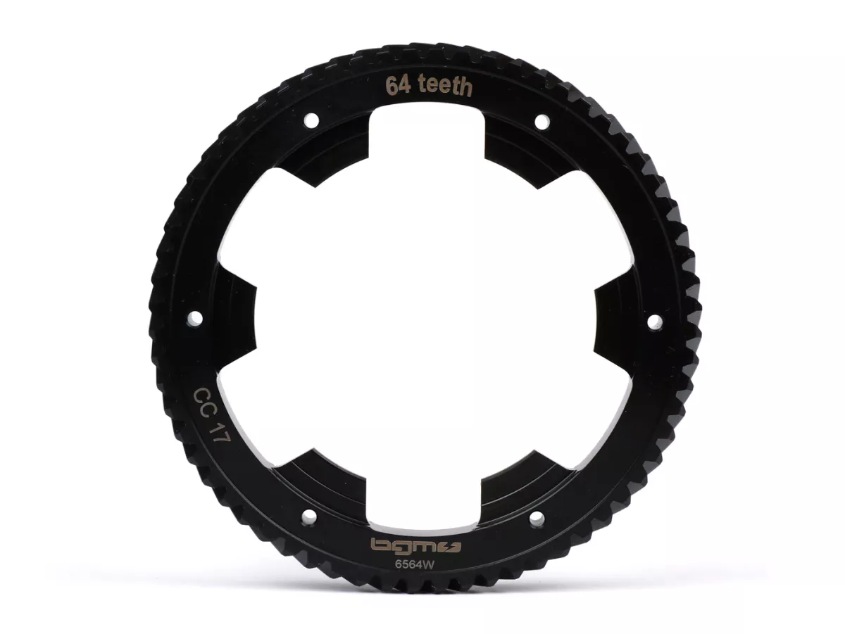 Primair wiel - BGM PRO - Vespa Wideframe VM, VN, VL, VB, GS150 (VS5 102950-), Largeframe VNA, VNB, VBA, VBB, VGLA, VGLB, VNC (-011000) - 64 tanden