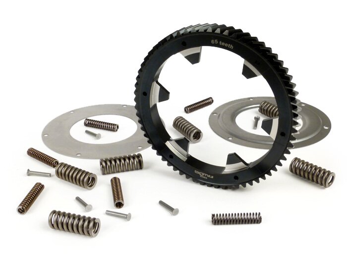 Primary gear -BGM PRO- Vespa PX200, Rally200 - incl. primary gear repair kit BGM PRO reinforced - 65 tooth (helical)