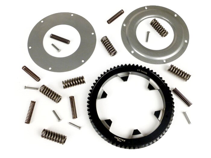 Primary gear -BGM PRO- Vespa PX200, Rally200 - incl. primary gear repair kit BGM PRO reinforced - 65 tooth (helical)
