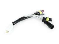 Kabeladaptersats för konvertering av bakre blinkers -BGM PRO- Vespa GTS125-300 (årsmodell -2018) - för användning med Moto Nostra LED-indikatorer med dynamiskt LED-körljus och bakljus årsmodell 2019