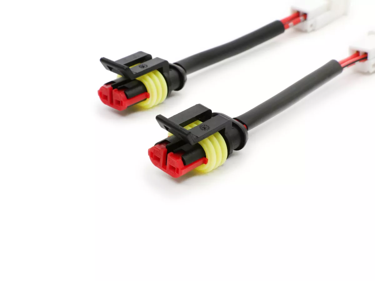Kit adattatore cavo conversione indicatore -BGM PRO aggiornamento 2003-2013 => 2014- Vespa GTS posteriore - utilizzato per gli indicatori dal 2014 in poi nei veicoli costruiti prima del 2014