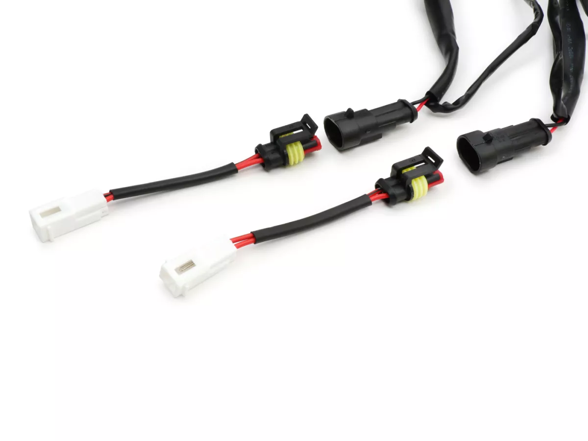 Kit adattatore cavo conversione indicatore -BGM PRO aggiornamento 2003-2013 => 2014- Vespa GTS posteriore - utilizzato per gli indicatori dal 2014 in poi nei veicoli costruiti prima del 2014