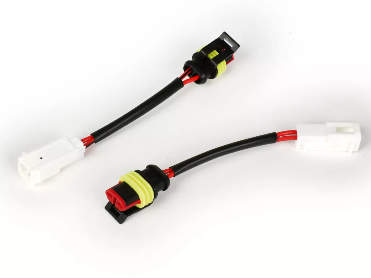 Kit adattatore cavo conversione indicatore -BGM PRO aggiornamento 2003-2013 => 2014- Vespa GTS posteriore - utilizzato per gli indicatori dal 2014 in poi nei veicoli costruiti prima del 2014