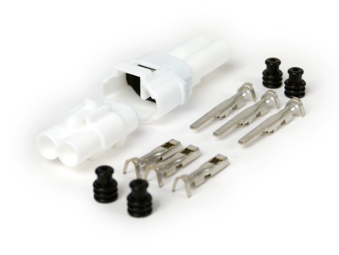 Pluggsats för kablage -BGM PRO- typserie 090 SMTO MT Sealed, Bihr, 2 pluggkontakter, 0,85-1,25mm², vattentät-