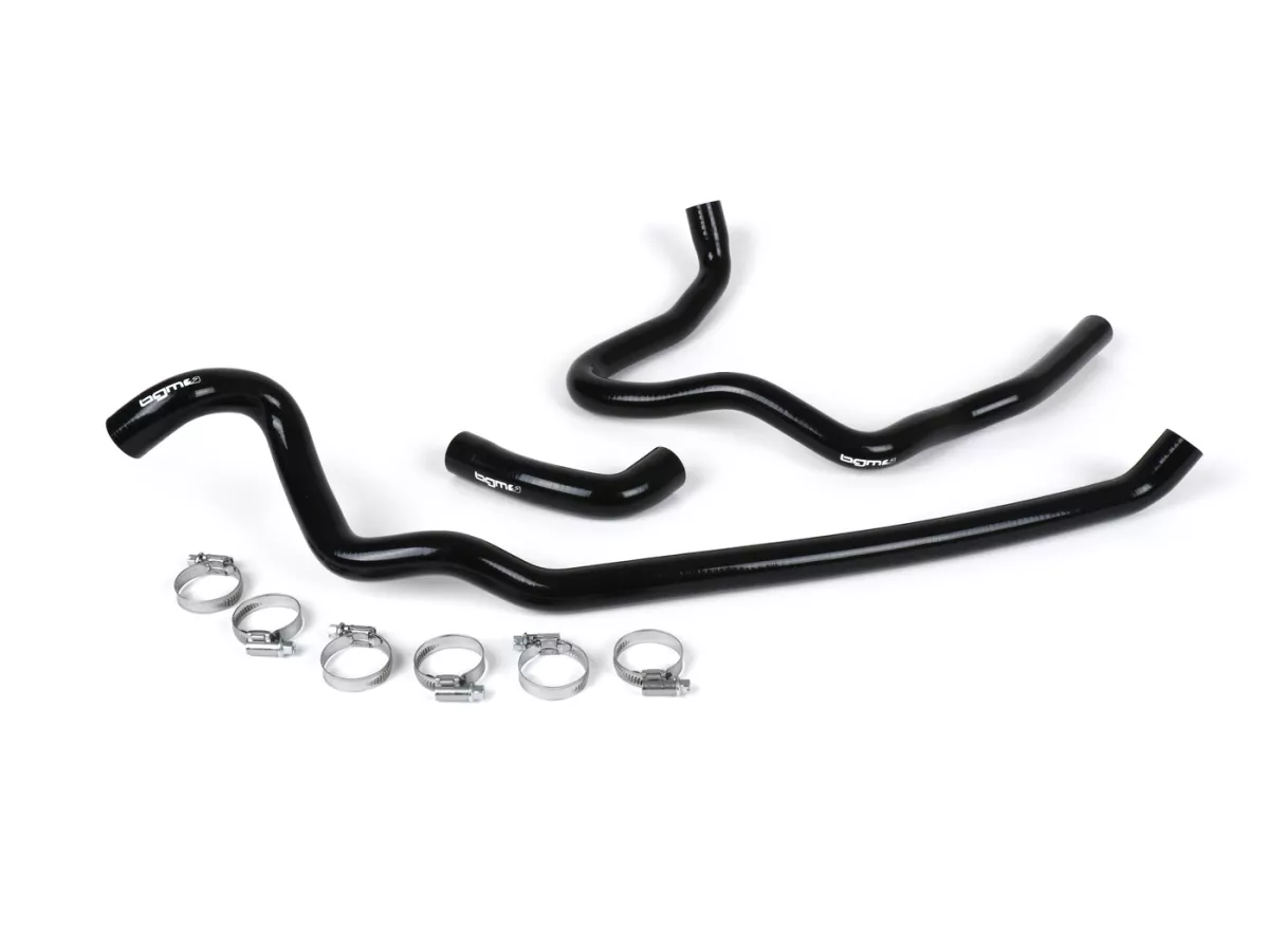 Kit durite de refroidissement -BGM PRO silicone 180°C- Vespa GT 125-200, Vespa GTL 125-200, Vespa GTS 125-300, Vespa GTV 125-250 - noir